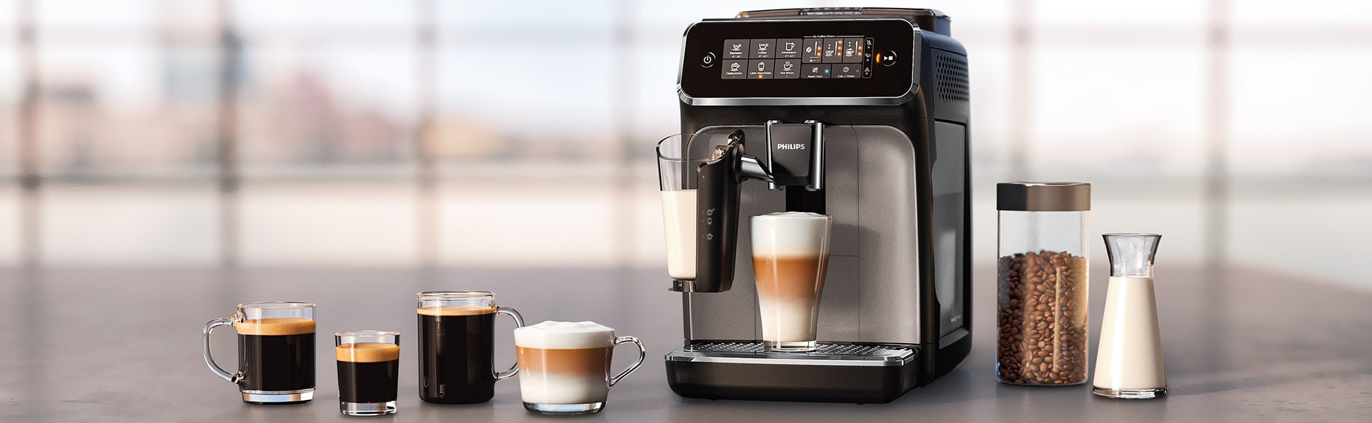 Кофемашина Philips LatteGo