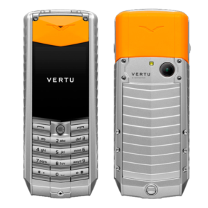 Vertu Ascent 2010 Алюминий, оранжевая кожа